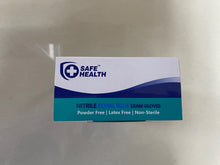 Load image into Gallery viewer, Safe Health Powder Free Nitrile Exam Gloves (100 Count)

