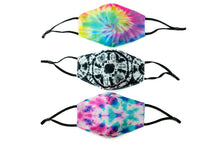 Load image into Gallery viewer, KIDS Packable Masks - TIE-DYE 3-Pack
